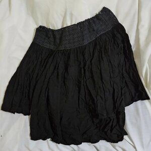 Forever 21 Boho Me Black Off Shoulder Top